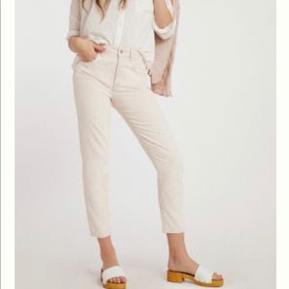 NWT Anthro Pilcro ultra high rise slim jeans